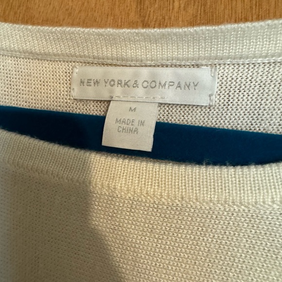 NY&CO Glitter Colorblock Sweater - Picture 4 of 5